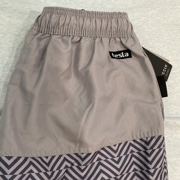 Tesla Rash-guard Series surf swim water sport shorts bathing suit NWT Small - Picture 11 of 14